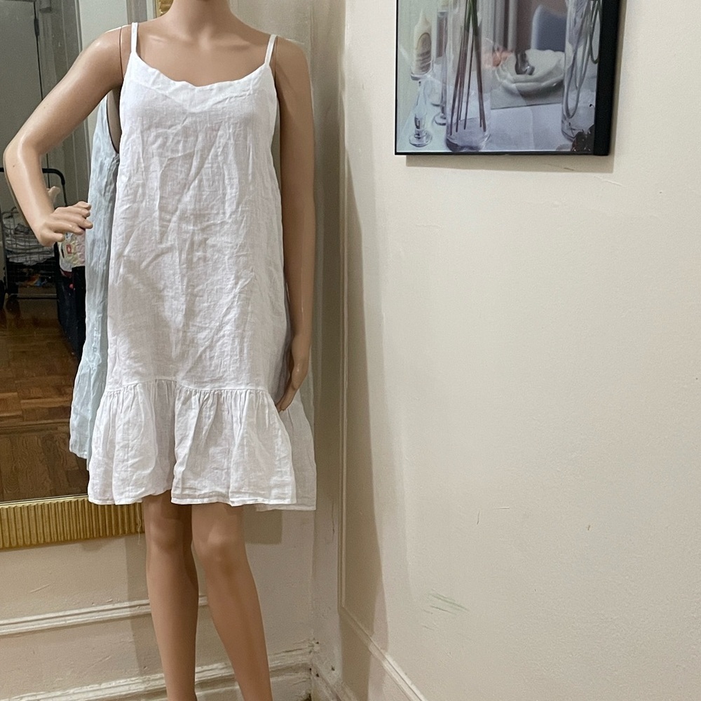 Bellambra Chic White Sleeveless mini dress - Picture 9 of 14